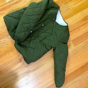 girls 5T sherpa lined jacket